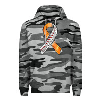 Slate Camo Kidney Cancer Ribbon Baseball Premium Hoodie - BundleAndBundleShop