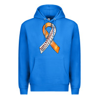 True Royal Kidney Cancer Ribbon Baseball Premium Hoodie - BundleAndBundleShop