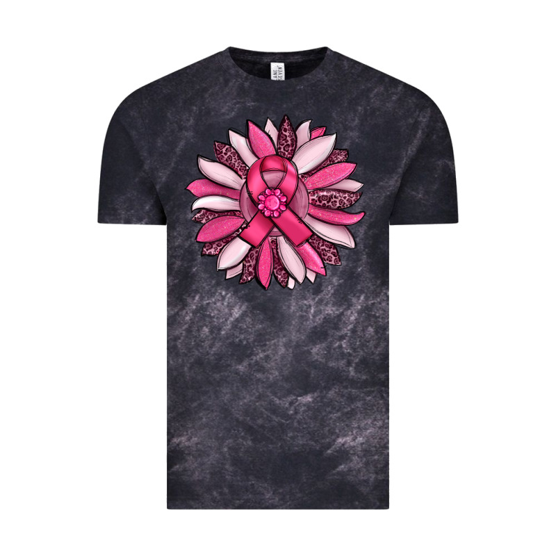 Breast Awareness Cancer Pink Sunflower Vintage Tee by RanaPortraitStore | Teevron