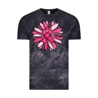 Cloud Black breast awareness cancer pink sunflower Vintage Tee - RanaPortraitStore