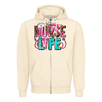 Sandshell nurse life Zipper Hoodie - AdoDesignShop