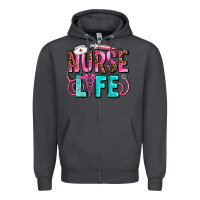 Smoke nurse life Zipper Hoodie - AdoDesignShop