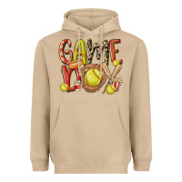 Mushroom game day softball Heavyweight Hoodie - MaliasSmallBusiness