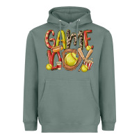 Sage game day softball Heavyweight Hoodie - MaliasSmallBusiness