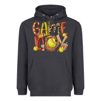 Smoke game day softball Heavyweight Hoodie - MaliasSmallBusiness