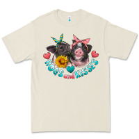 Bone hogs and kisses pigs Premium Tee - Artiststas