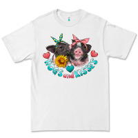White hogs and kisses pigs Premium Tee - Artiststas