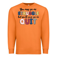 Carrot you may see me struggle Premium Sweatshirt - MaliasSmallBusiness
