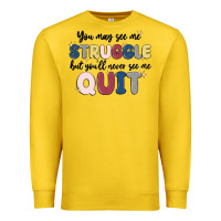 Lemon you may see me struggle Premium Sweatshirt - MaliasSmallBusiness