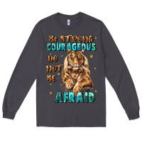 Smoke be strong and courageous Long Sleeve Tee - JahusDesignShop