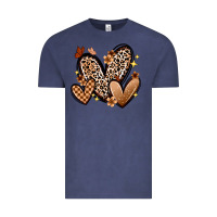 Vintage Denim melanin hearts Vintage Tee - Zillion Design Studio