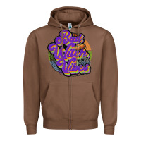Chestnut bad witch vibes Zipper Hoodie - JahusDesignShop