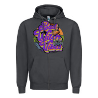Smoke bad witch vibes Zipper Hoodie - JahusDesignShop