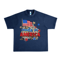 Navy made in america Urban Heavy Tee - Zillion Design Studio