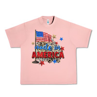 Salmon made in america Urban Heavy Tee - Zillion Design Studio