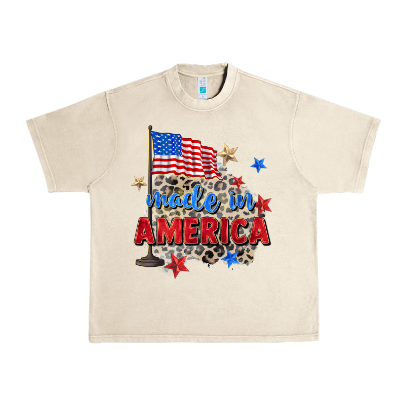 Made In America Urban Heavy Tee by Zillion Design Studio | Teevron