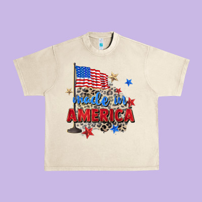 Made In America Urban Heavy Tee Designed By Zillion Design Studio