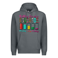 Rock Battery Life Of A Educator Premium Hoodie - BundleAndBundleShop