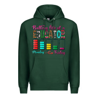 Sports Green Battery Life Of A Educator Premium Hoodie - BundleAndBundleShop