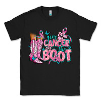 Black give the cancer boot Classic Tee - AdoDesignShop