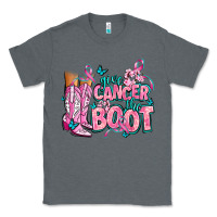 Charcoal Heather give the cancer boot Classic Tee - AdoDesignShop