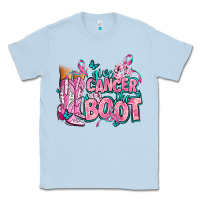 Dusty Blue give the cancer boot Classic Tee - AdoDesignShop