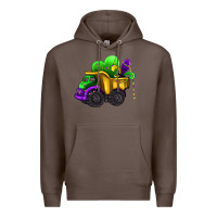 Coffee loads of mardi gras truck Premium Hoodie - AdoDesignShop