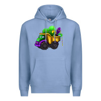 Colony Blue loads of mardi gras truck Premium Hoodie - AdoDesignShop