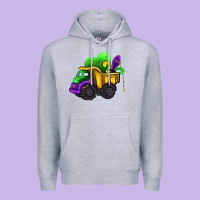 Loads Of Mardi Gras Truck Premium Hoodie Designed By Adodesignshop