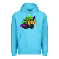 Ocean Blue loads of mardi gras truck Premium Hoodie - AdoDesignShop