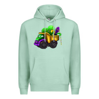 Seafoam loads of mardi gras truck Premium Hoodie - AdoDesignShop