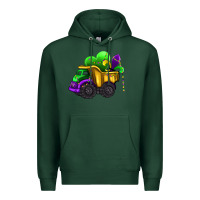 Sports Green loads of mardi gras truck Premium Hoodie - AdoDesignShop