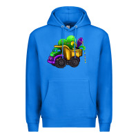 True Royal loads of mardi gras truck Premium Hoodie - AdoDesignShop