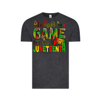 Vintage Black i paused my game to celebrate juneteenth Vintage Tee - Zillion Design Studio