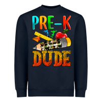 Navy pre k dude Heavyweight Sweatshirt - texasbilliewilder