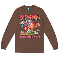 Chestnut grow your own way Long Sleeve Tee - JahusDesignShop