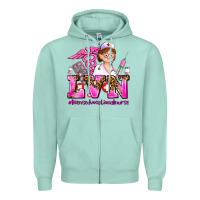 Seafoam lvn licensed vocational nurse Zipper Hoodie - AdoDesignShop