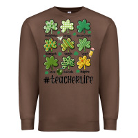 Chestnut teacher st.patrick's Premium Sweatshirt - MaliasSmallBusiness
