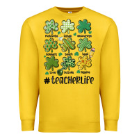 Lemon teacher st.patrick's Premium Sweatshirt - MaliasSmallBusiness