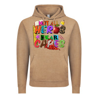 Vintage Coffee not all heros wear capes Vintage Hoodie - Zillion Design Studio