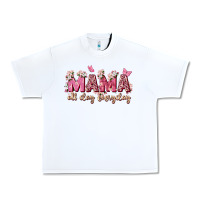 White mama all day everyday Urban Heavy Tee - Zillion Design Studio