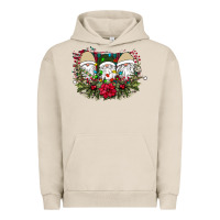 Pigment French Oak Christmas Gnomes Urban Hoodie - Bettercallsaul