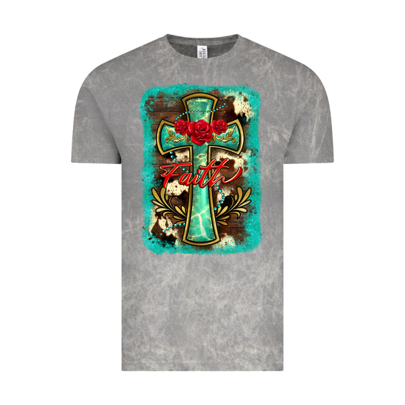 Cross Faith Background Vintage Tee by BarkalooDesign | Teevron
