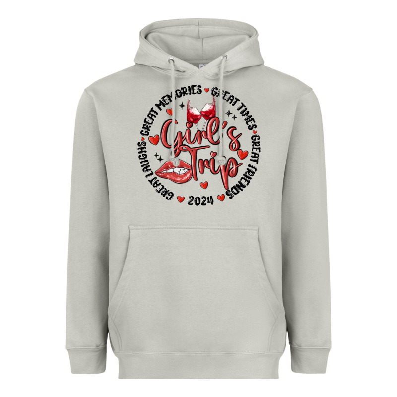 Girl's Trip Heavyweight Hoodie by MaliasSmallBusiness | Teevron