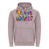 Vintage Zinc love wins Vintage Hoodie - Zillion Design Studio