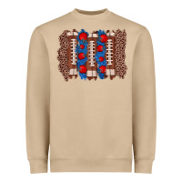 Mushroom football brushstroke Heavyweight Sweatshirt - Zillion Design Studio