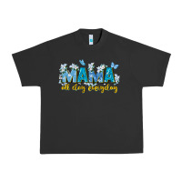 Pigment Black mama all day everyday Urban Heavy Tee - Zillion Design Studio