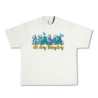 Pistachio mama all day everyday Urban Heavy Tee - Zillion Design Studio