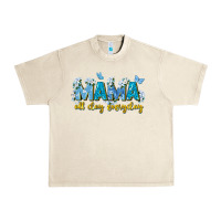 Sandshell mama all day everyday Urban Heavy Tee - Zillion Design Studio