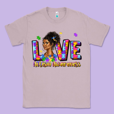 Love Autism Awareness Classic Tee Designed By Jahusdesignshop